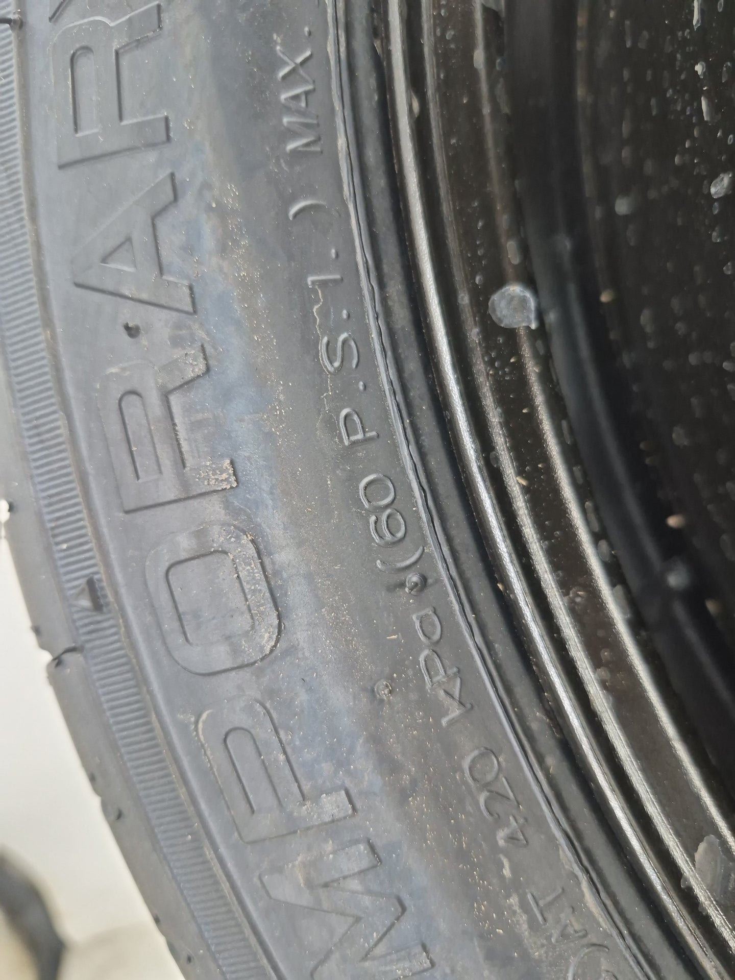 2018-2022 Chevrolet Traverse Spare Donut Tire Wheel Rim Oem Black - Oemusedautoparts1.com