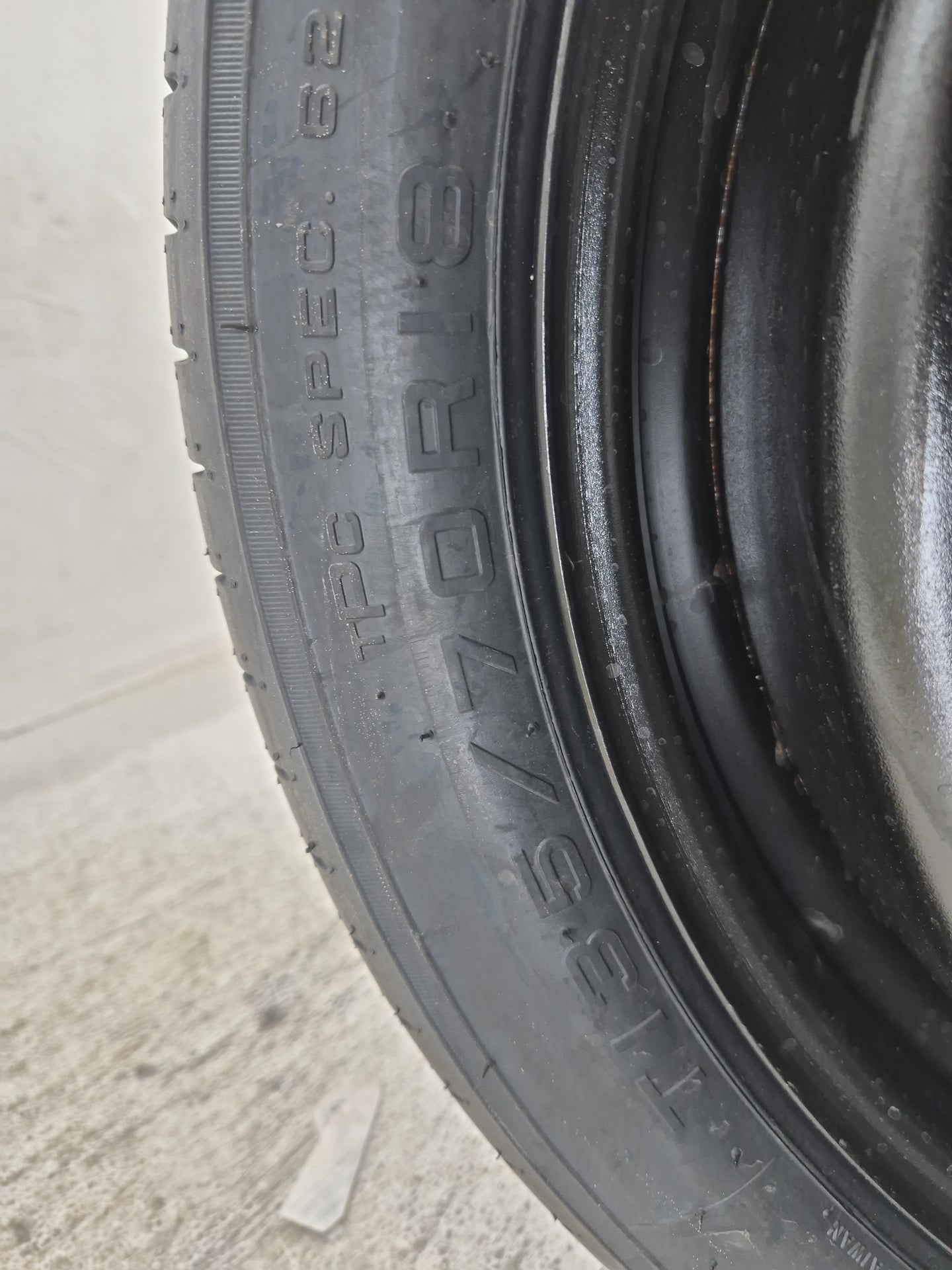 2018-2022 Chevrolet Traverse Spare Donut Tire Wheel Rim Oem Black - Oemusedautoparts1.com