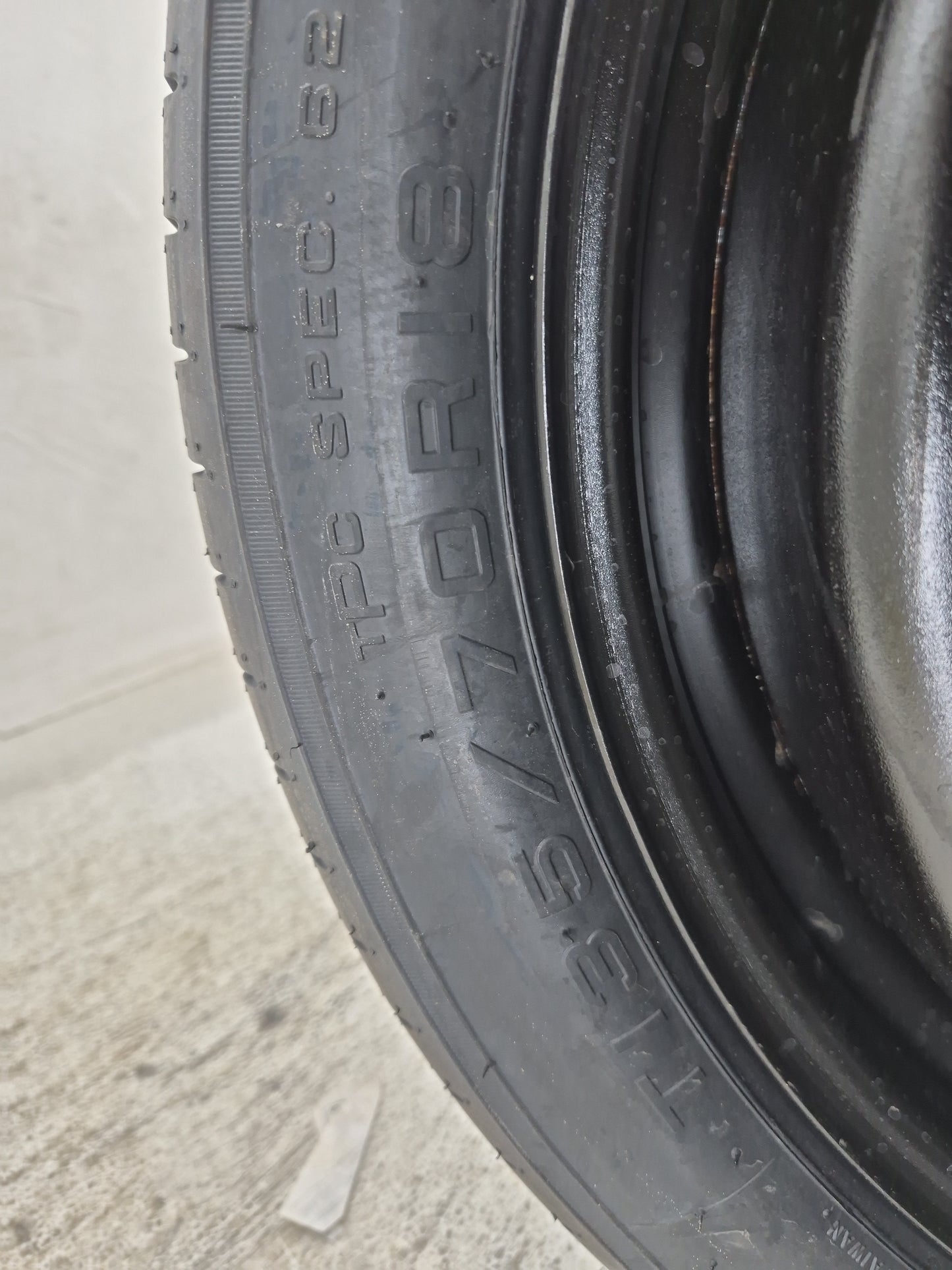 2018-2022 Chevrolet Traverse Spare Donut Tire Wheel Rim Oem Black - Oemusedautoparts1.com
