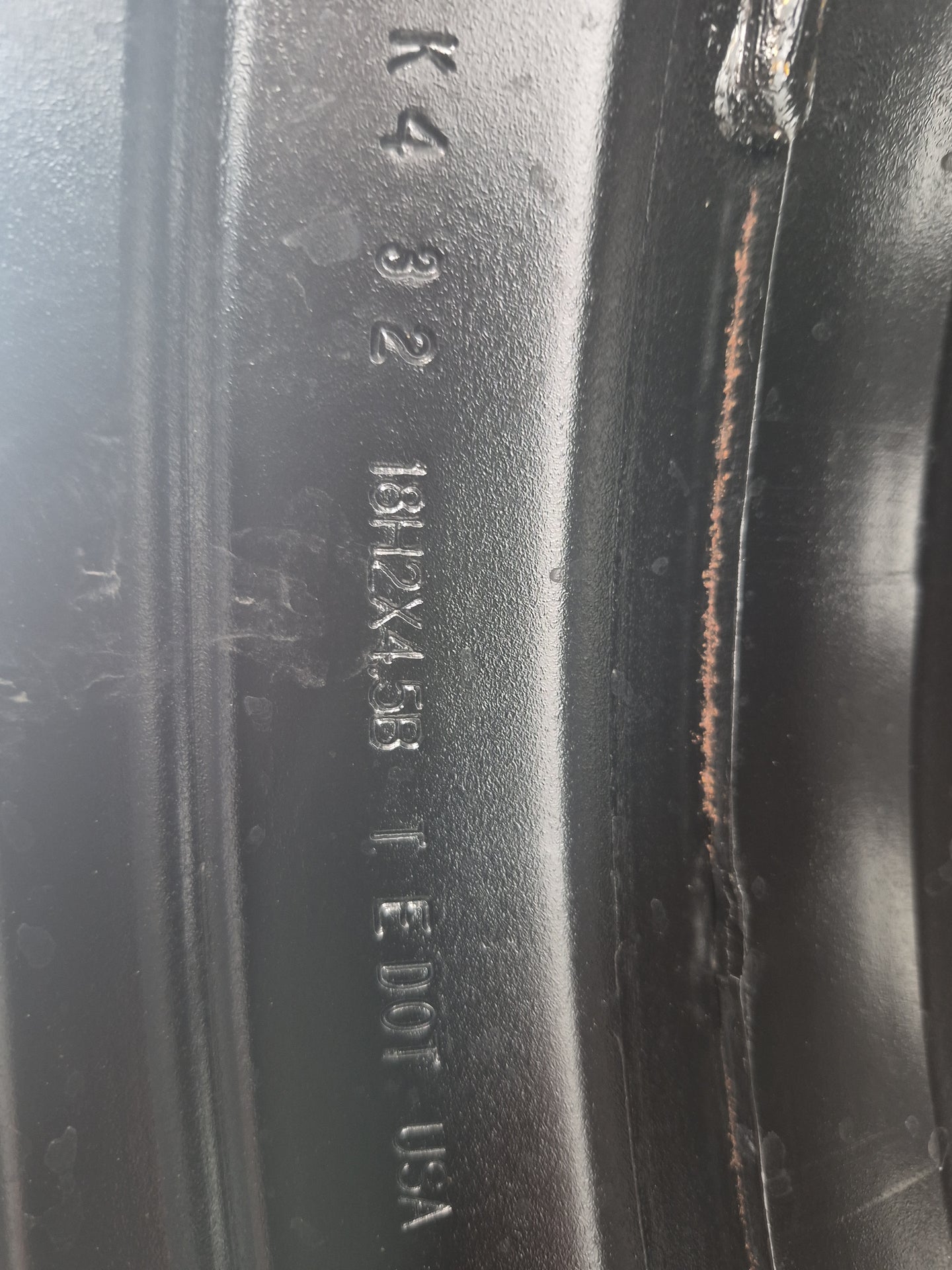 2018-2022 Chevrolet Traverse Spare Donut Tire Wheel Rim Oem Black - Oemusedautoparts1.com