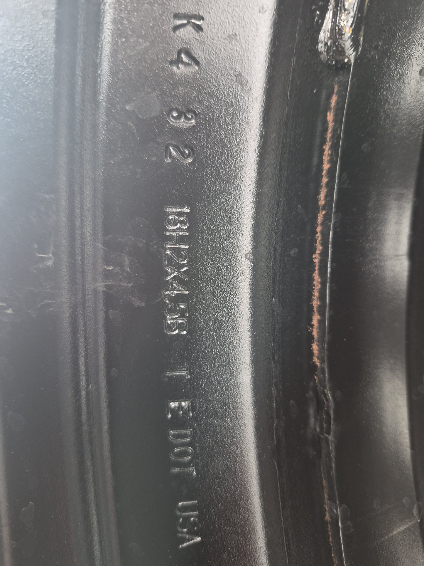 2018-2022 Chevrolet Traverse Spare Donut Tire Wheel Rim Oem Black - Oemusedautoparts1.com