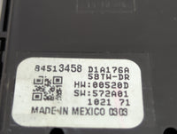 2023 Chevrolet Traverse Master Power Window Switch Replacement Driver Side Left P/N:84513458 84512940 Fits OEM Used Auto Par