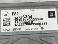 2018-2022 Chevrolet Traverse PCM Engine Control Computer ECU ECM PCU OEM P/N:12726394 12725663 Fits OEM Used Auto Parts - Oe