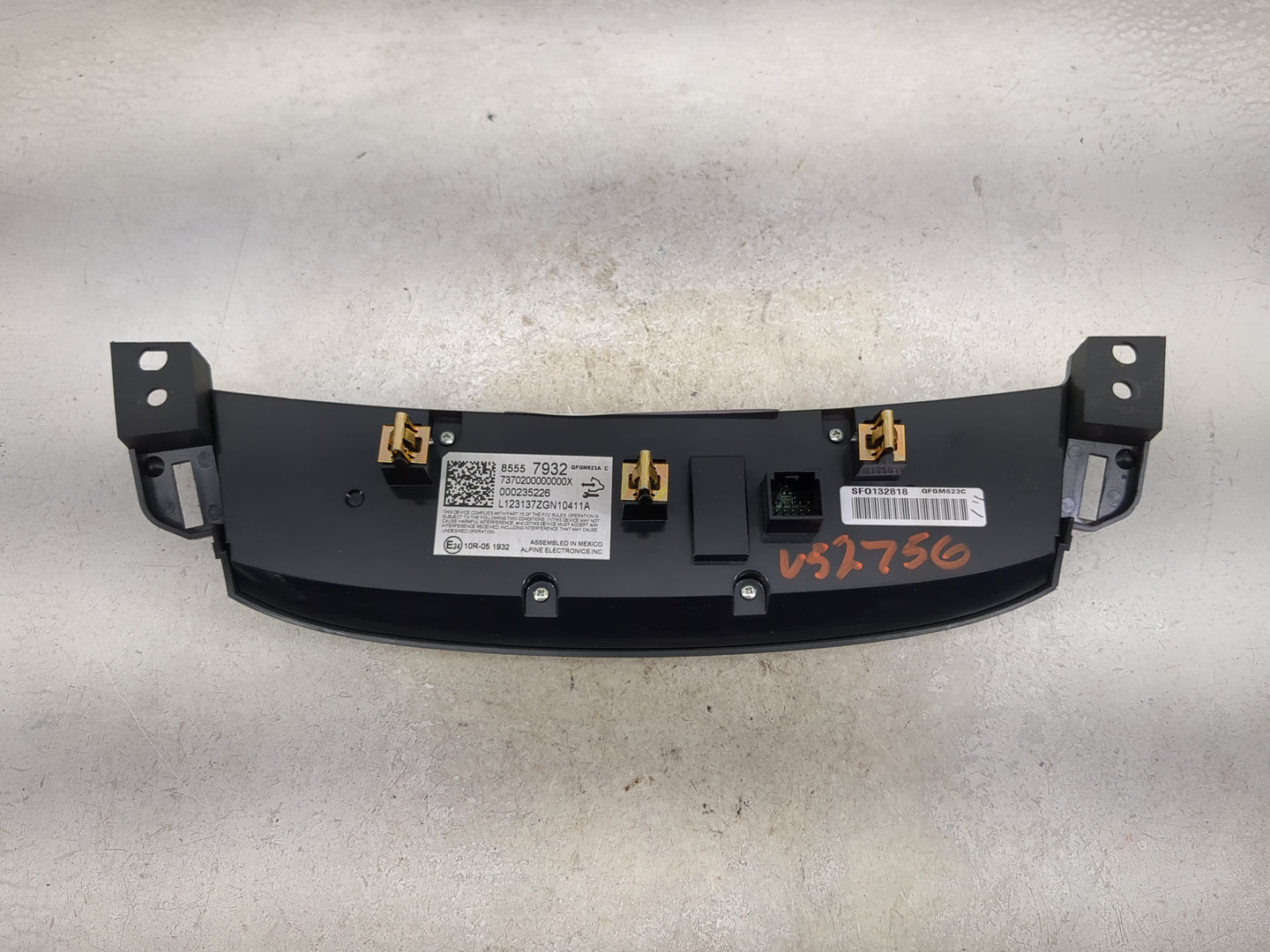 2023 Chevrolet Traverse Climate Control Module Temperature AC/Heater Replacement P/N:85557932 QFGM623A, 7370200000000X Fits 