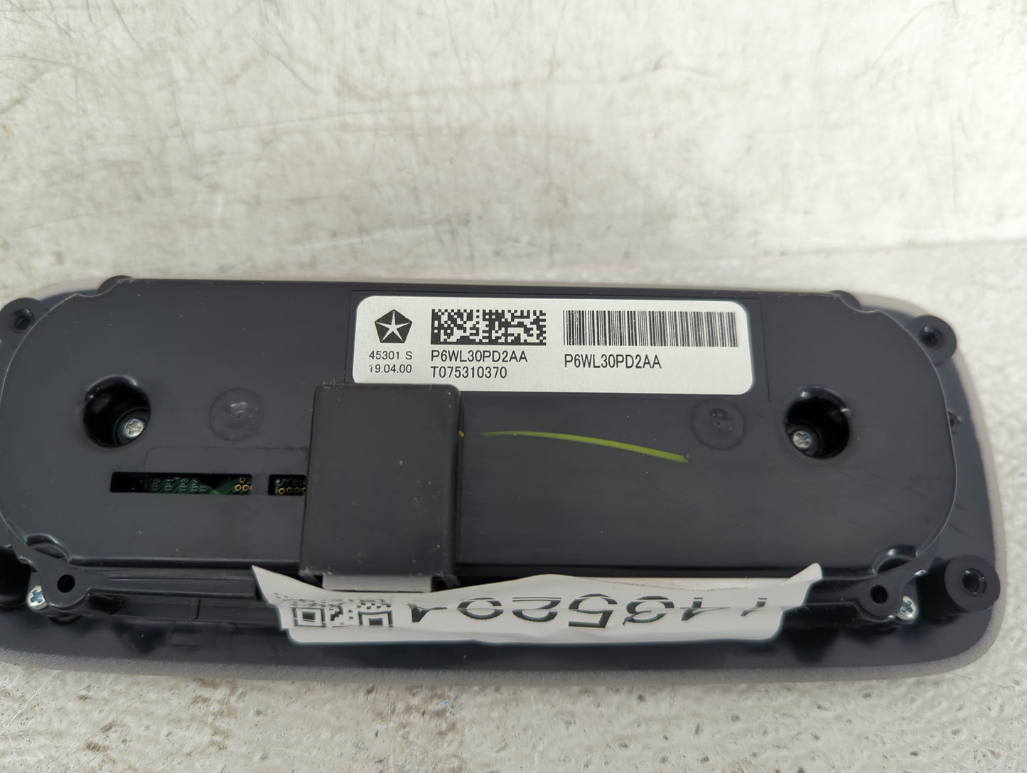 2022 Chrysler Pacifica Climate Control Module Temperature AC/Heater Replacement P/N:P6WL30PD2AA Fits OEM Used Auto Parts - O