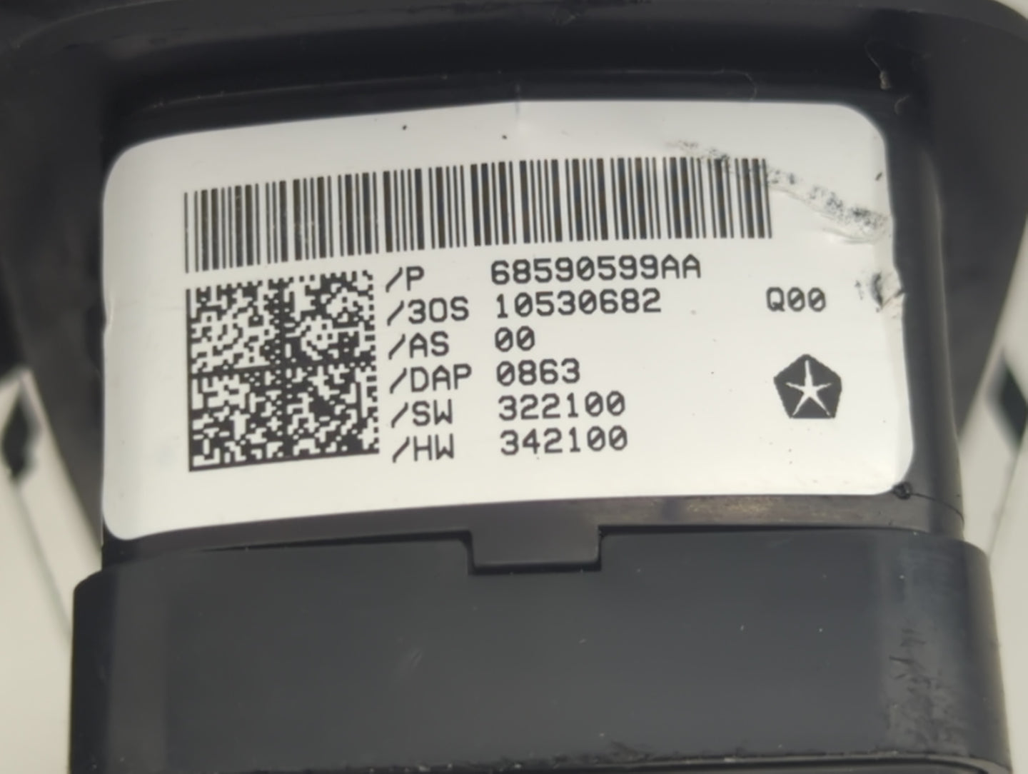 2017-2022 Chrysler Pacifica Master Power Window Switch Replacement Driver Side Left P/N:68590599AA Fits OEM Used Auto Parts 