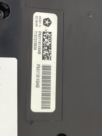 2021-2022 Chrysler Pacifica Climate Control Module Temperature AC/Heater Replacement P/N:P6XY191X8AB Fits Fits 2021 2022 OEM
