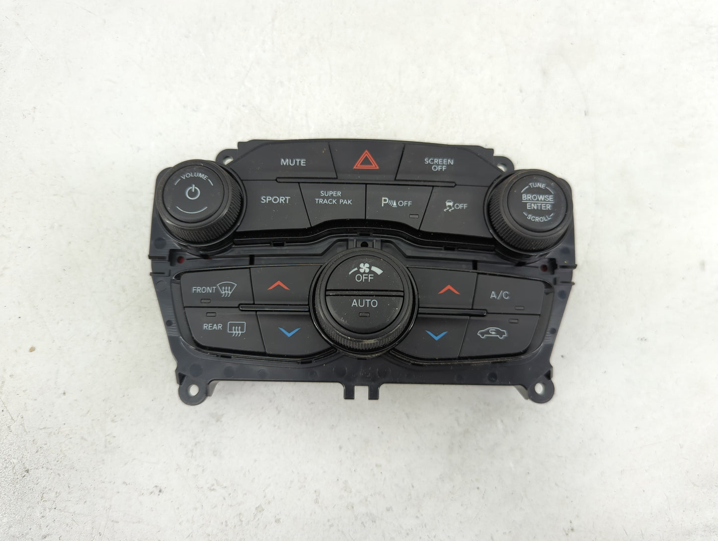 2023 Dodge Challenger Climate Control Module Temperature AC/Heater Replacement P/N:P68293608AE 68293608AE, 6TD481X8AA Fits O