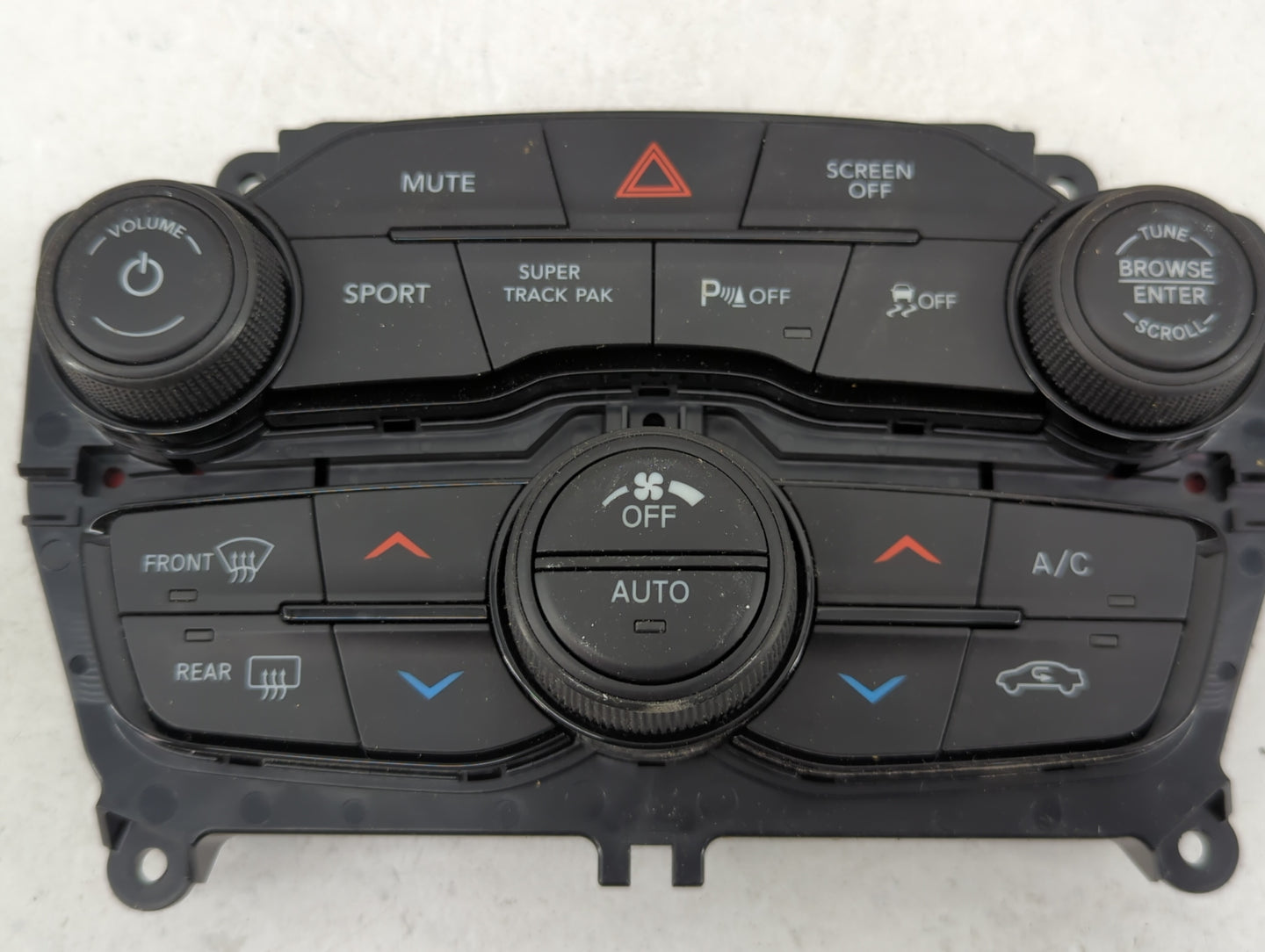 2023 Dodge Challenger Climate Control Module Temperature AC/Heater Replacement P/N:P68293608AE 68293608AE, 6TD481X8AA Fits O