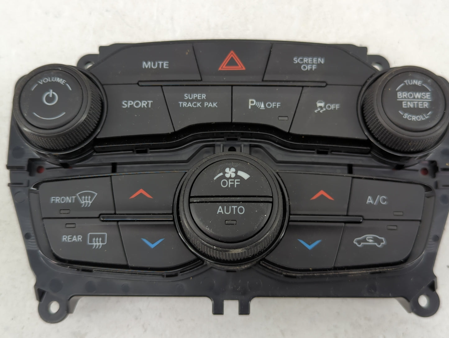 2023 Dodge Challenger Climate Control Module Temperature AC/Heater Replacement P/N:P68293608AE 68293608AE, 6TD481X8AA Fits O
