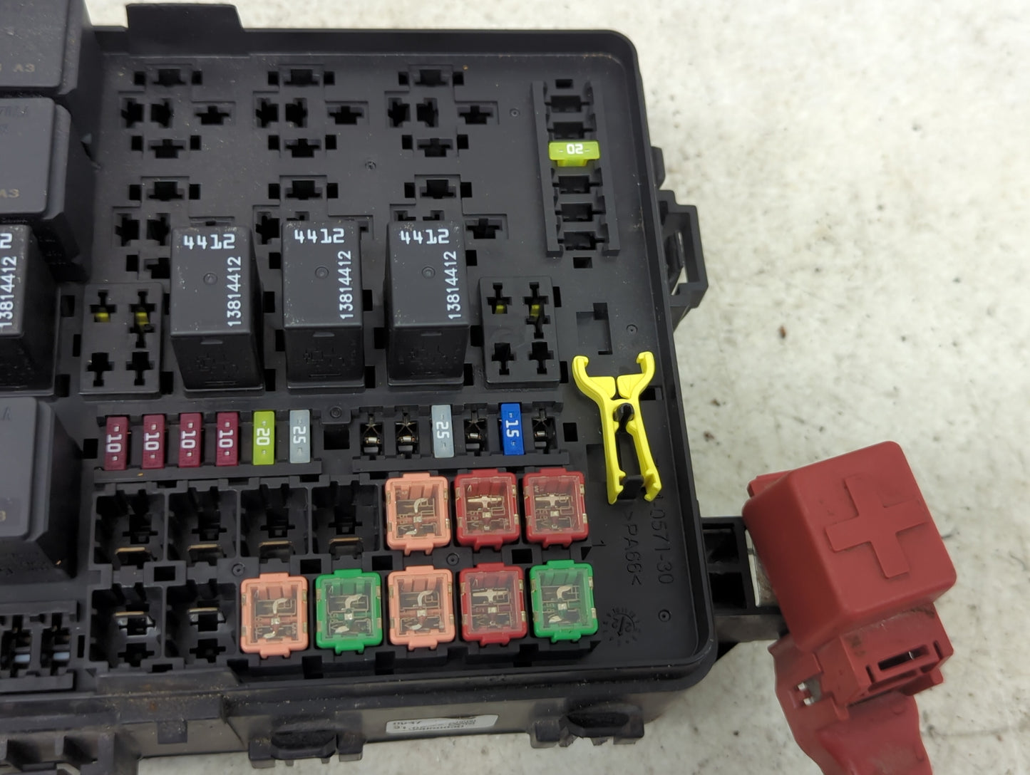 2021-2022 Dodge Challenger Fusebox Fuse Box Panel Relay Module P/N:P68600350AA T-AWH2722AD151 Fits Fits 2021 2022 OEM Used A