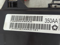 2021-2022 Dodge Challenger Fusebox Fuse Box Panel Relay Module P/N:P68600350AA T-AWH2722AD151 Fits Fits 2021 2022 OEM Used A