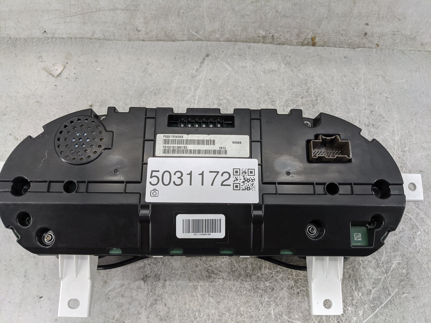 2023 Dodge Challenger Instrument Cluster Speedometer Gauges P/N:P68619949AB Miles: Fits OEM Used Auto Parts - Oemusedautopar