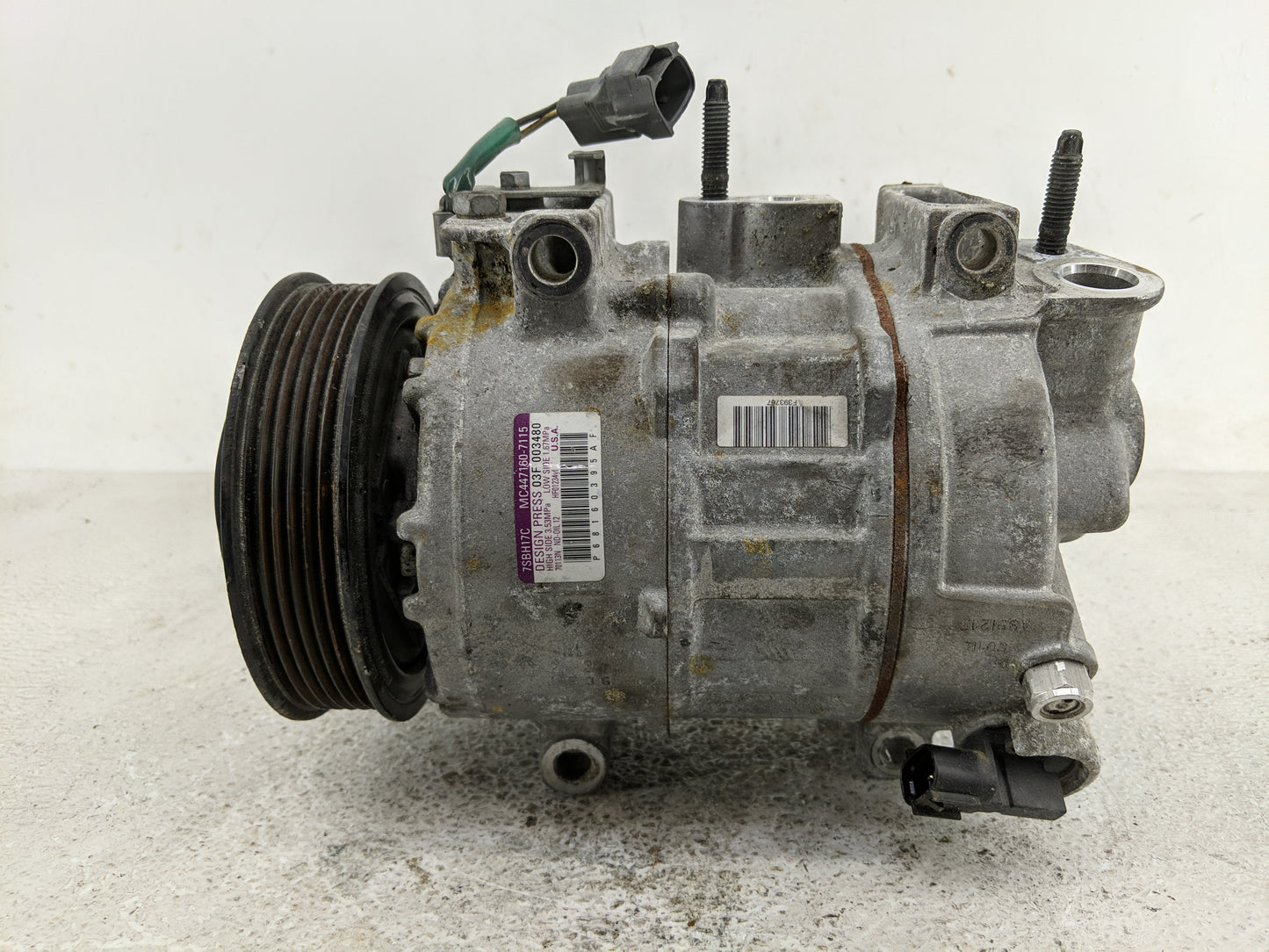 2014-2022 Dodge Charger Air Conditioning A/c Ac Compressor Oem - Oemusedautoparts1.com