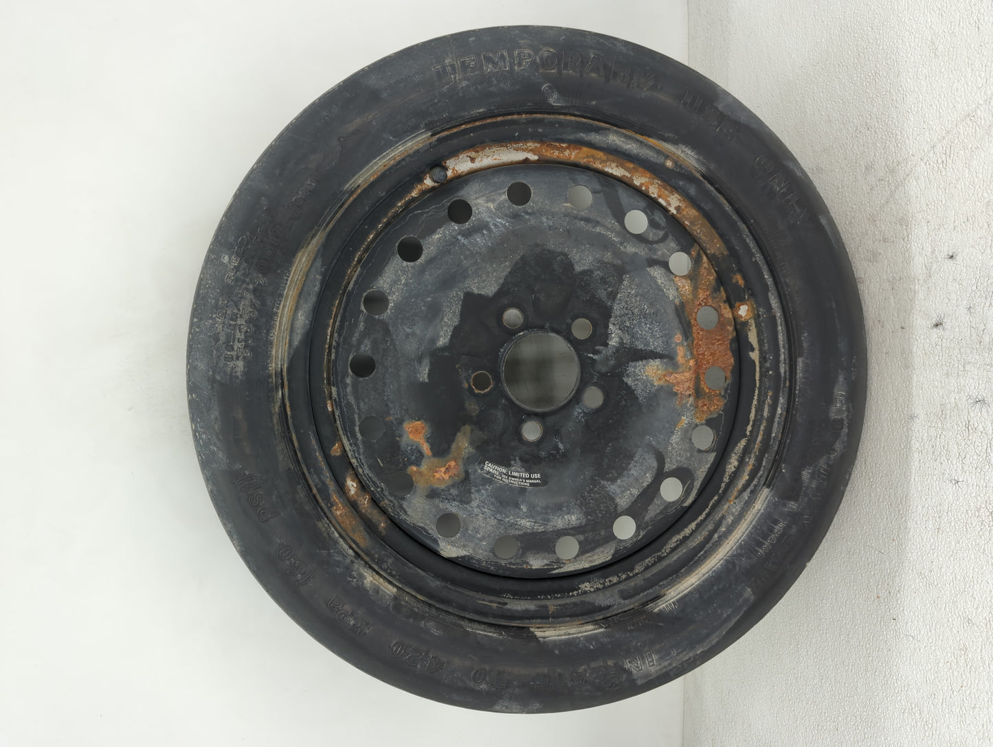 2006-2022 Dodge Charger Spare Donut Tire Wheel Rim Oem - Oemusedautoparts1.com