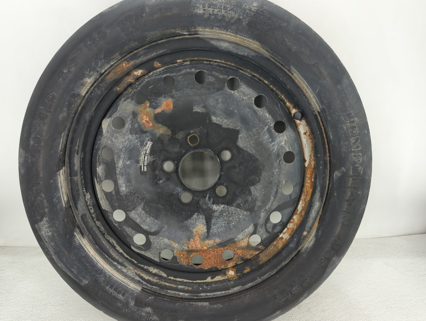 2006-2022 Dodge Charger Spare Donut Tire Wheel Rim Oem - Oemusedautoparts1.com