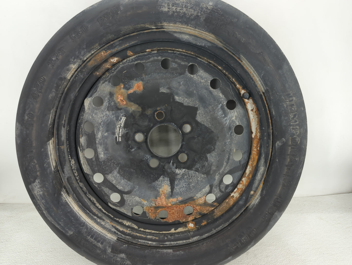 2006-2022 Dodge Charger Spare Donut Tire Wheel Rim Oem - Oemusedautoparts1.com