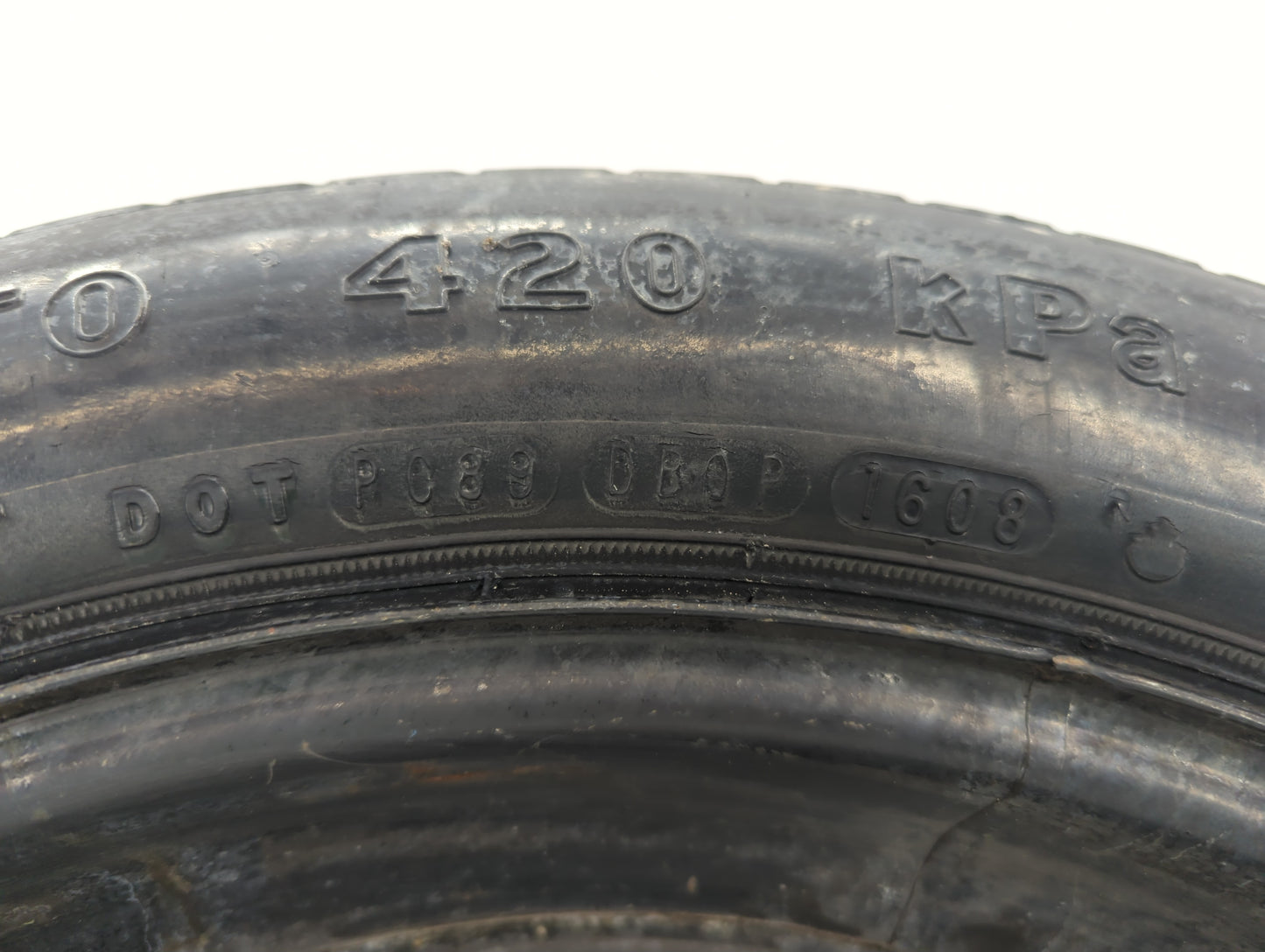 2006-2022 Dodge Charger Spare Donut Tire Wheel Rim Oem - Oemusedautoparts1.com