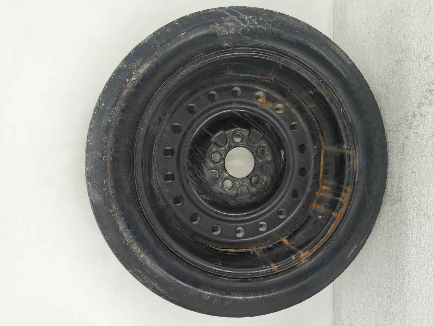 2006-2022 Dodge Charger Spare Donut Tire Wheel Rim Oem - Oemusedautoparts1.com