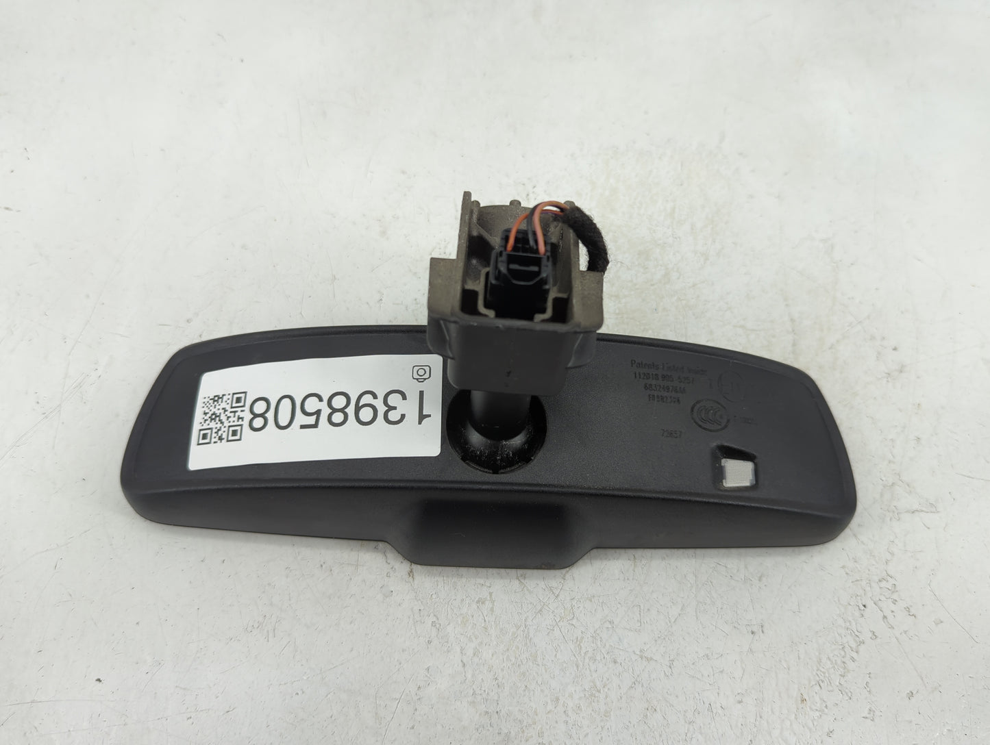 2017-2022 Dodge Charger Interior Rear View Mirror Replacement OEM P/N:68324976AA Fits Fits 2017 2018 2019 2020 2021 2022 OEM