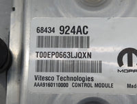 2020-2022 Dodge Charger PCM Engine Control Computer ECU ECM PCU OEM P/N:68434924AC T00EP0663LJQXN Fits Fits 2020 2021 2022 O