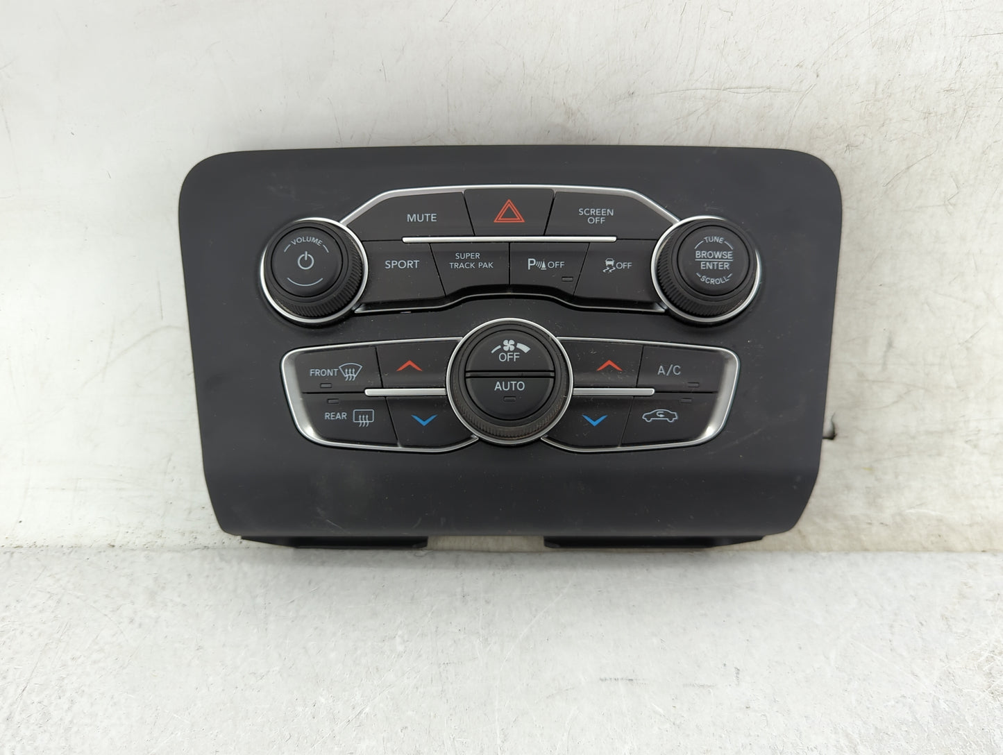 2017-2022 Dodge Charger Climate Control Module Temperature AC/Heater Replacement P/N:P68293624AD Fits OEM Used Auto Parts - 
