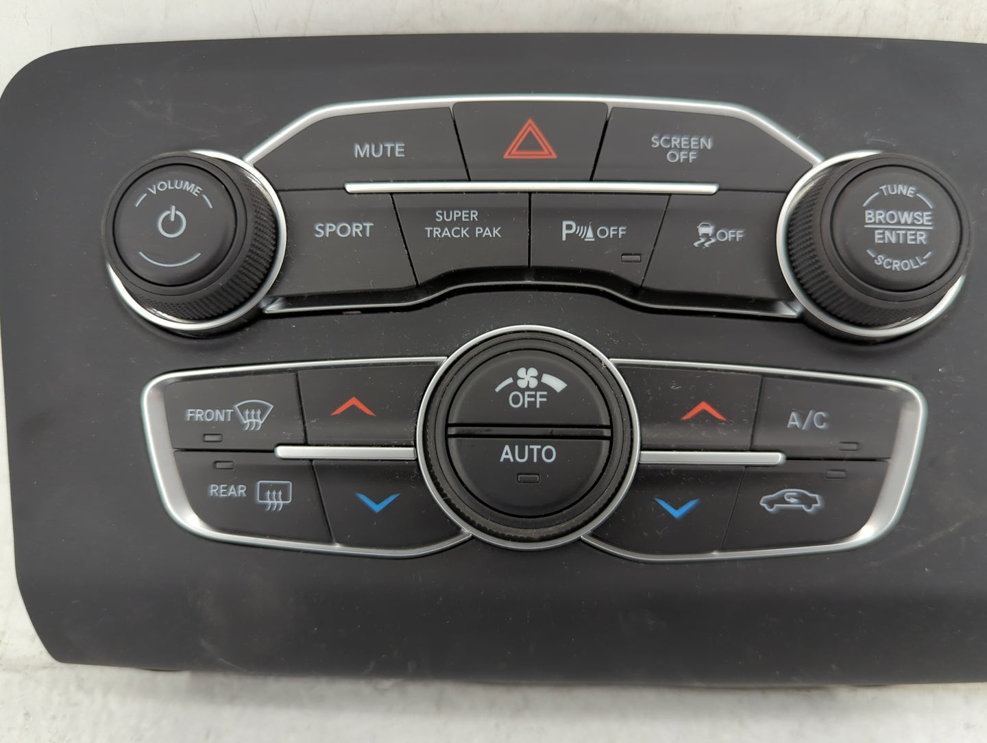 2017-2022 Dodge Charger Climate Control Module Temperature AC/Heater Replacement P/N:P68293624AD Fits OEM Used Auto Parts - 