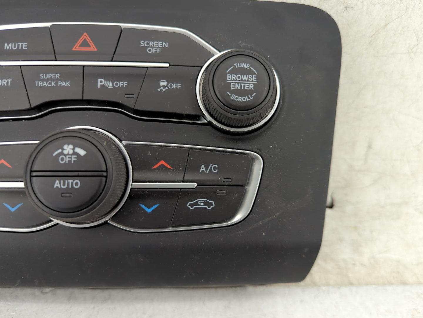 2017-2022 Dodge Charger Climate Control Module Temperature AC/Heater Replacement P/N:P68293624AD Fits OEM Used Auto Parts - 