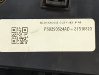 2017-2022 Dodge Charger Climate Control Module Temperature AC/Heater Replacement P/N:P68293624AD Fits OEM Used Auto Parts - 