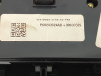 2023 Dodge Charger Climate Control Module Temperature AC/Heater Replacement P/N:P68293624AD Fits OEM Used Auto Parts - Oemus