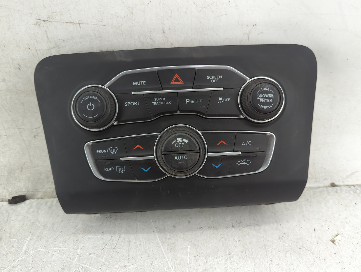 2017-2022 Dodge Charger Climate Control Module Temperature AC/Heater Replacement P/N:P68293624AD Fits OEM Used Auto Parts - 