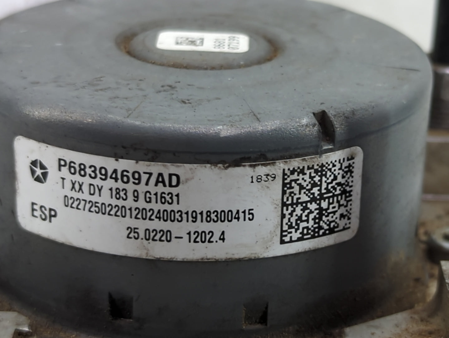 2015-2022 Dodge Charger ABS Pump Control Module Replacement P/N:P68394697AD Fits Fits 2015 2016 2017 2018 2019 2020 2021 202