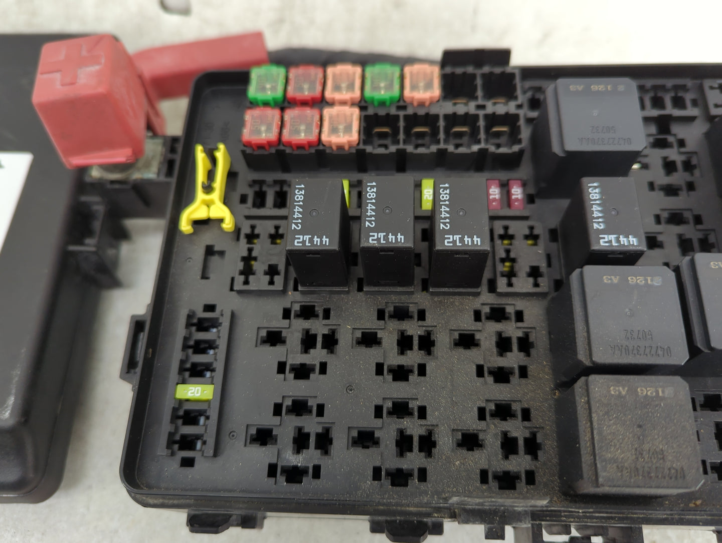 2022 Dodge Charger Fusebox Fuse Box Panel Relay Module P/N:P68595594AB Fits OEM Used Auto Parts - Oemusedautoparts1.com