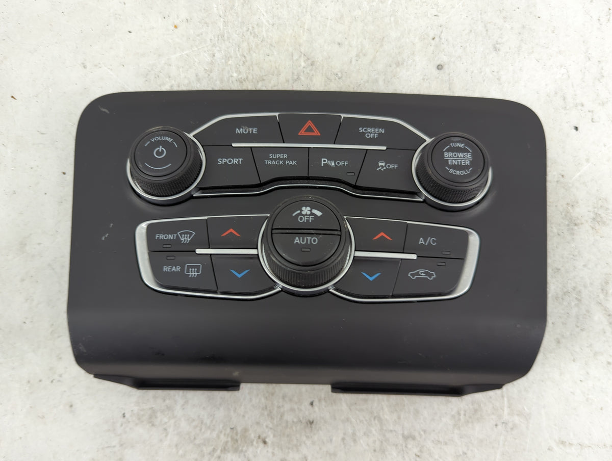 2017-2022 Dodge Charger Climate Control Module Temperature AC/Heater Replacement P/N:P68293524AD 31460487 Fits OEM Used Auto