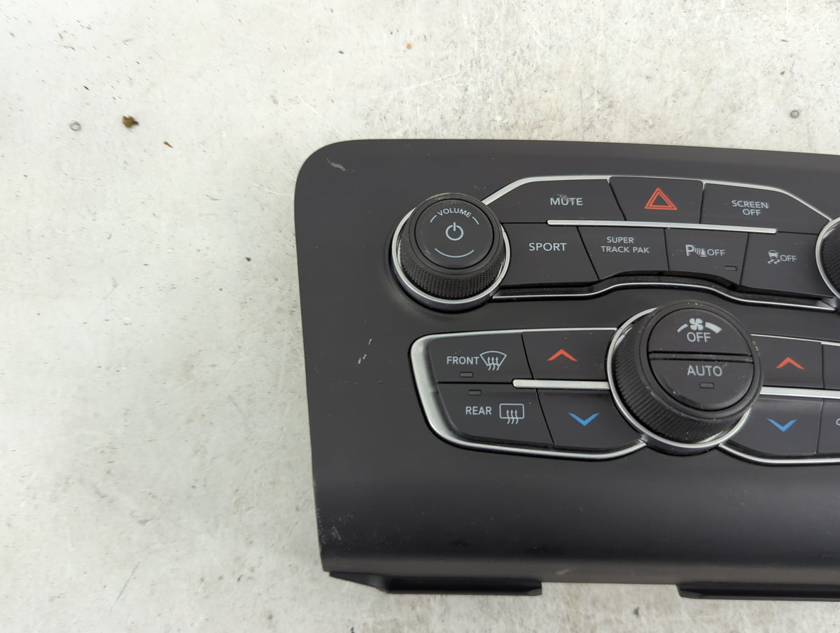 2017-2022 Dodge Charger Climate Control Module Temperature AC/Heater Replacement P/N:P68293524AD 31460487 Fits OEM Used Auto