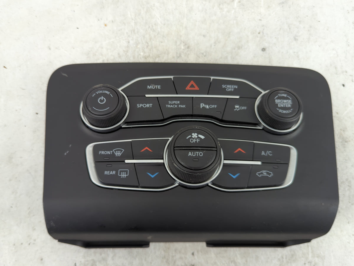 2017-2022 Dodge Charger Climate Control Module Temperature AC/Heater Replacement P/N:P68293524AD 31460487 Fits OEM Used Auto