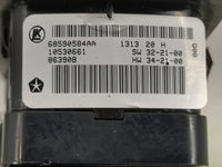 2020-2022 Dodge Charger Master Power Window Switch Replacement Driver Side Left P/N:68590584AA 10530661 Fits Fits 2020 2021 