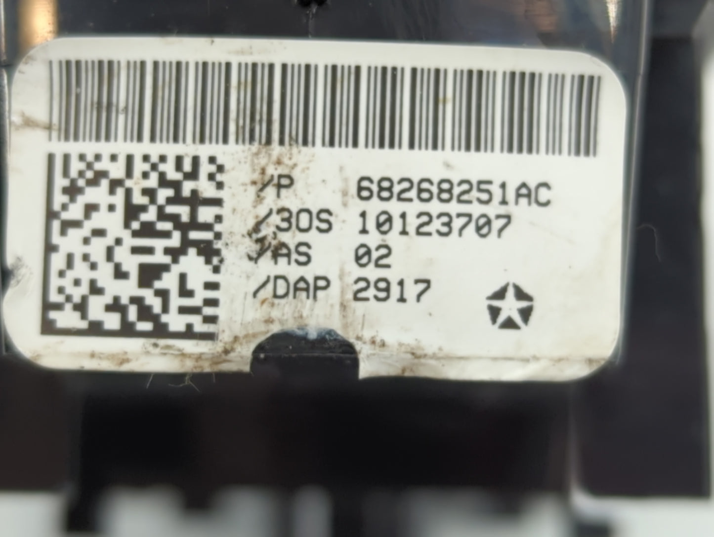2020-2022 Dodge Charger Master Power Window Switch Replacement Driver Side Left P/N:68268251AC Fits Fits 2020 2021 2022 OEM 