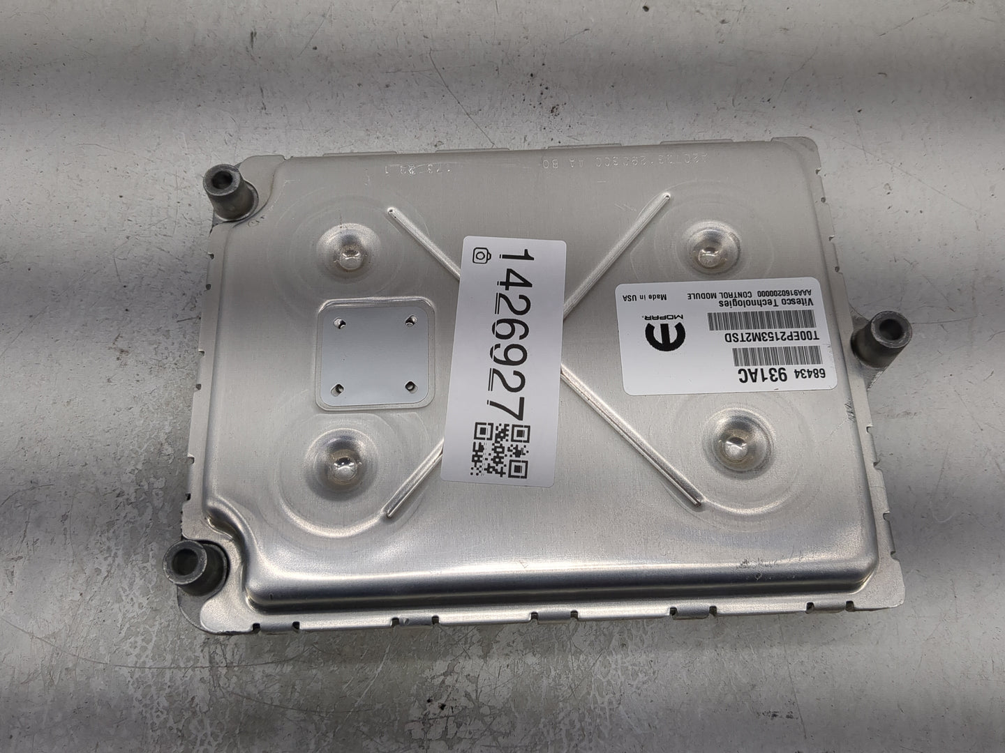 2020-2022 Dodge Durango PCM Engine Control Computer ECU ECM PCU OEM P/N:68434931AC Fits Fits 2020 2021 2022 OEM Used Auto Pa
