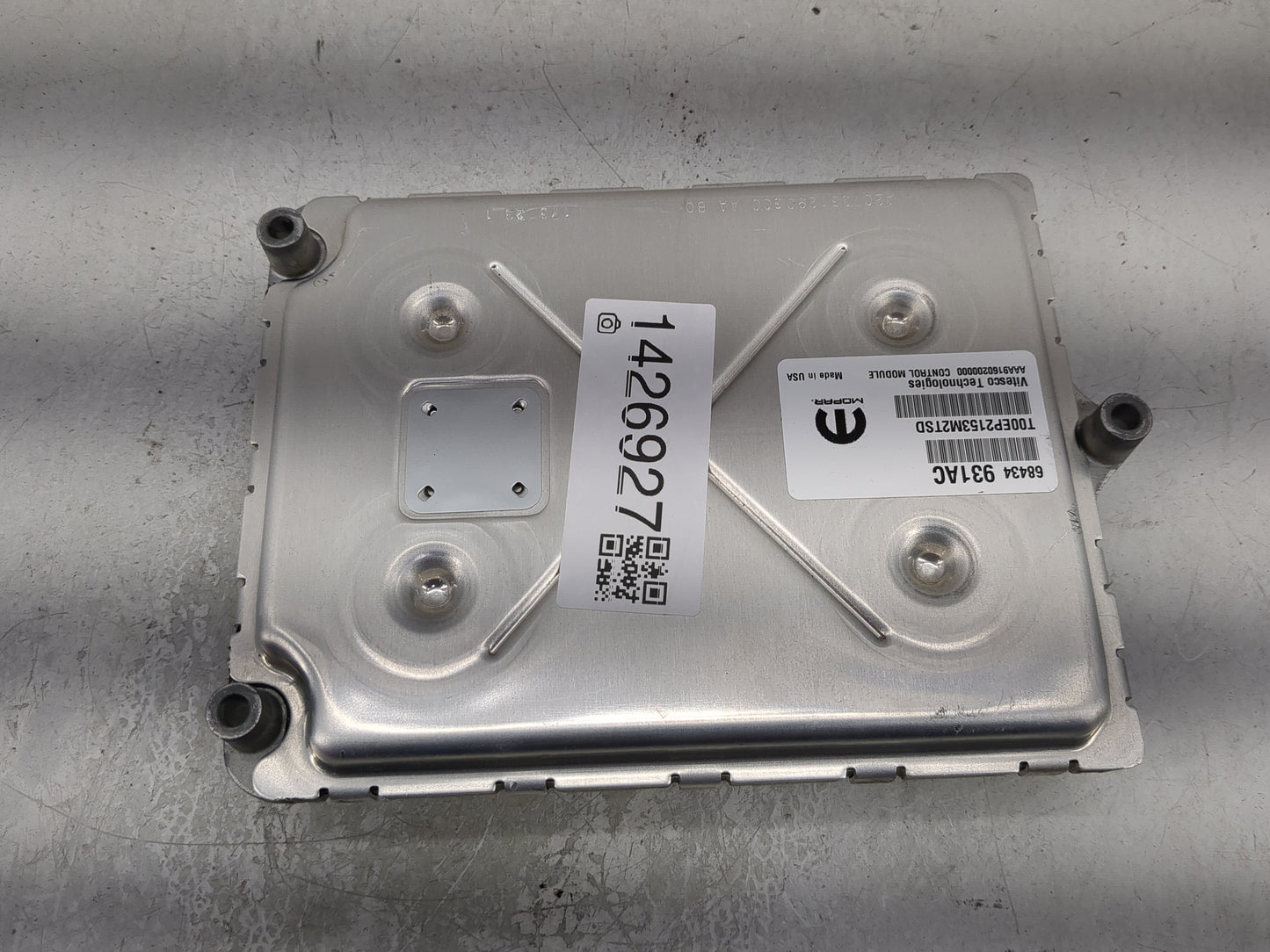 2020-2022 Dodge Durango PCM Engine Control Computer ECU ECM PCU OEM P/N:68434931AC Fits Fits 2020 2021 2022 OEM Used Auto Pa