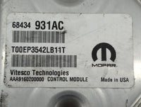 2020-2022 Dodge Durango PCM Engine Control Computer ECU ECM PCU OEM P/N:P68635503AB 68434931AC Fits Fits 2020 2021 2022 OEM 