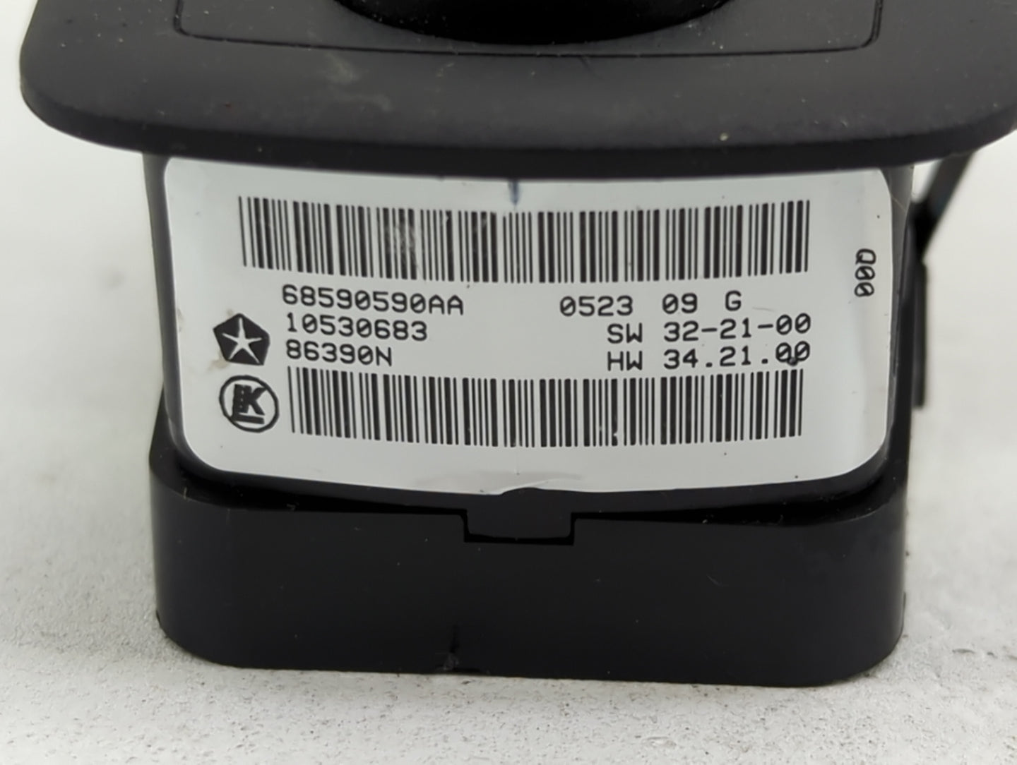 2022 Dodge Durango Master Power Window Switch Replacement Driver Side Left P/N:68590590AA 10530683, 86390N Fits OEM Used Aut