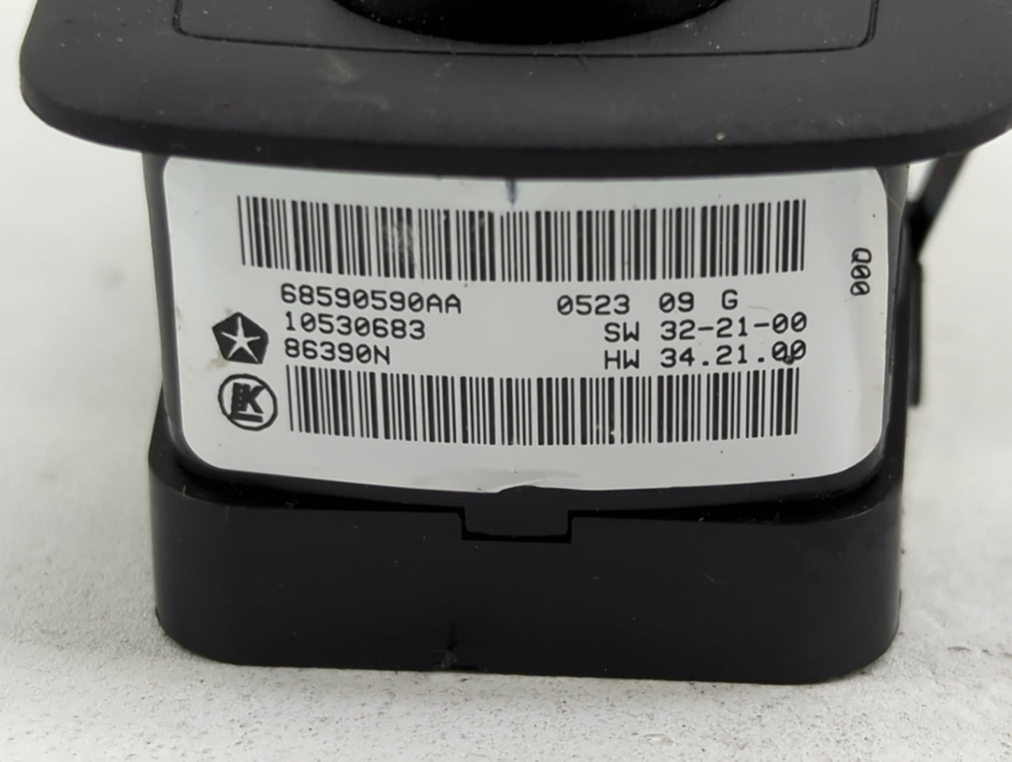 2022 Dodge Durango Master Power Window Switch Replacement Driver Side Left P/N:68590590AA 10530683, 86390N Fits OEM Used Aut