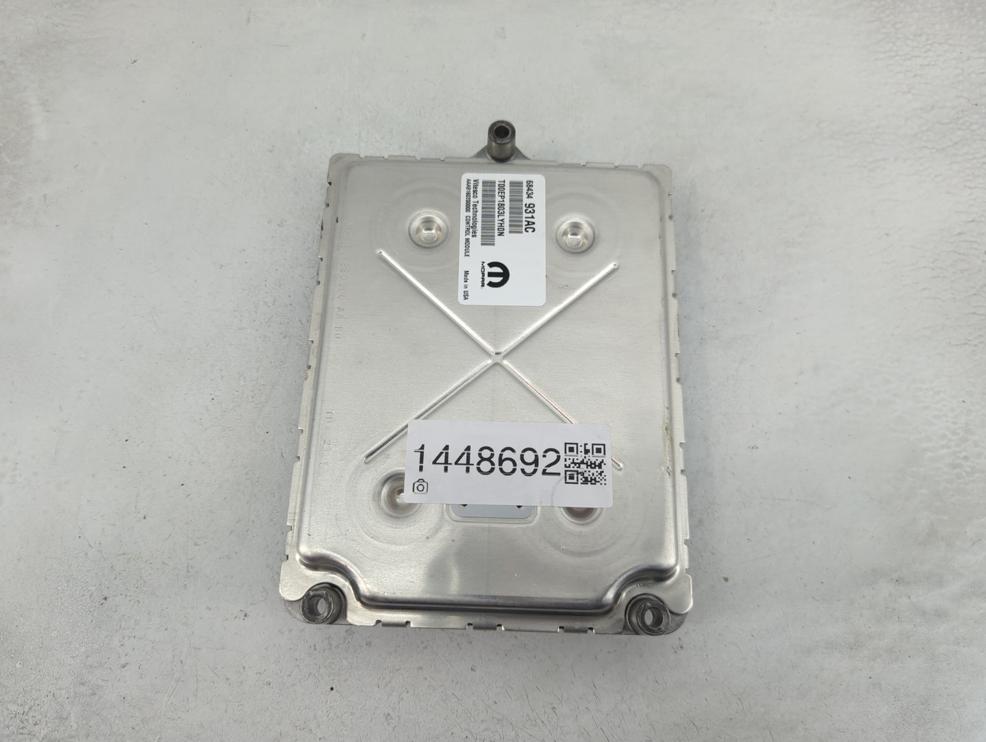 2020-2022 Dodge Durango PCM Engine Control Computer ECU ECM PCU OEM P/N:68434931AC T00EP1803LYH0N Fits Fits 2020 2021 2022 O