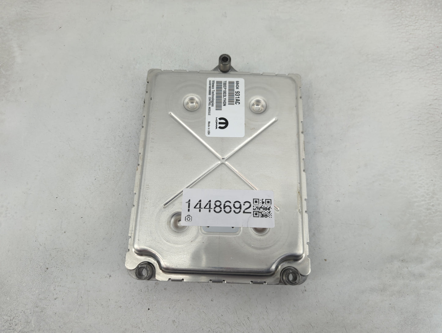 2020-2022 Dodge Durango PCM Engine Control Computer ECU ECM PCU OEM P/N:68434931AC T00EP1803LYH0N Fits Fits 2020 2021 2022 O