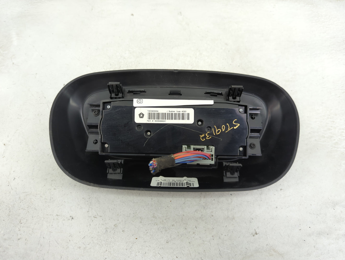 2023 Dodge Durango Climate Control Module Temperature AC/Heater Replacement P/N:68368988AC T340200004 Fits OEM Used Auto Par