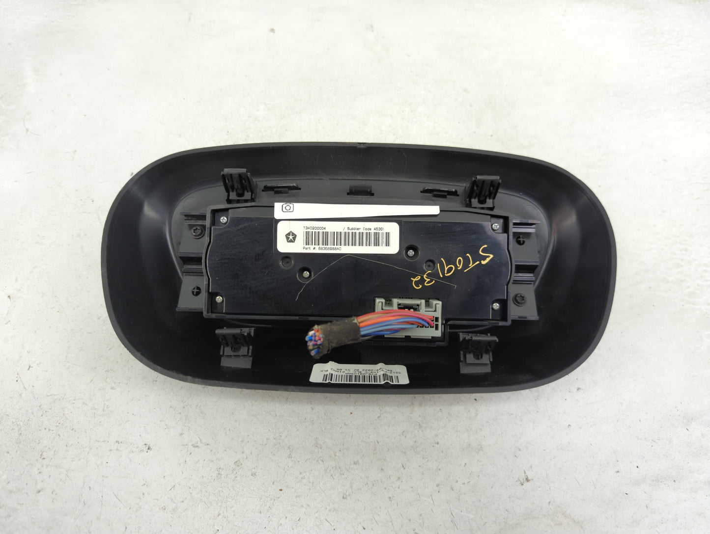 2023 Dodge Durango Climate Control Module Temperature AC/Heater Replacement P/N:68368988AC T340200004 Fits OEM Used Auto Par