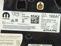 2023 Dodge Durango Climate Control Module Temperature AC/Heater Replacement P/N:68474166AI Z2AA1853Y0104 Fits OEM Used Auto 