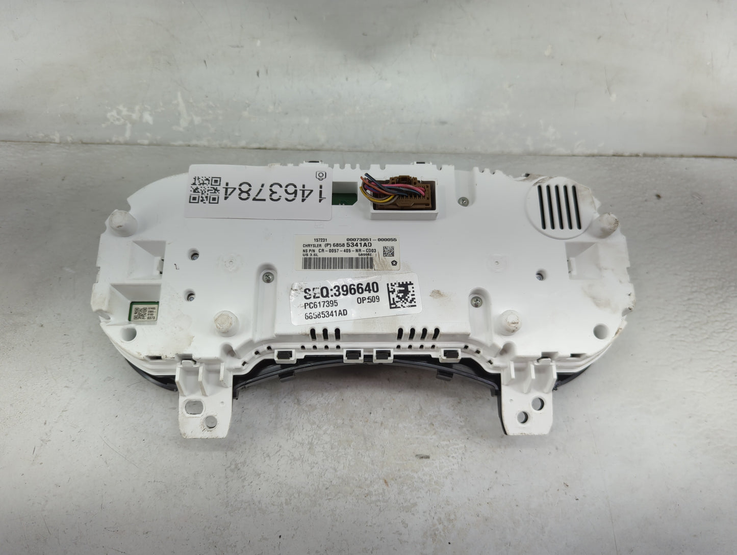2023 Dodge Durango Instrument Cluster Speedometer Gauges P/N:68585341AD CR-0057-405-NR-C003, 66585341AD Miles:56K Fits OEM U