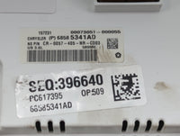 2023 Dodge Durango Instrument Cluster Speedometer Gauges P/N:68585341AD CR-0057-405-NR-C003, 66585341AD Miles:56K Fits OEM U